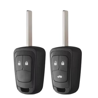 Suitable for 2-Key 3-Key Chevrolet Camaro Malibu Straight Remote Control Car Key Shell