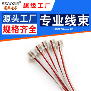 ���I������܇���� IDC2.54mm 2P僽𴩾������B�������������|