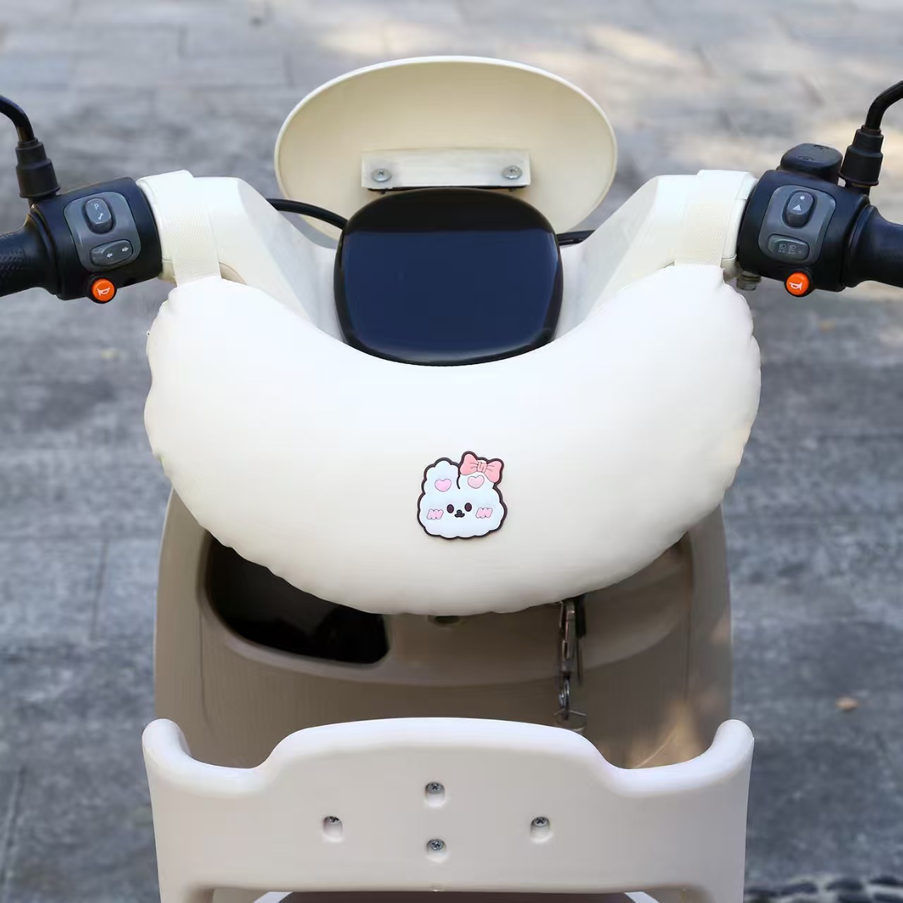 无 – Elektromobil üçün bamper qoruyucu yastıqlar Baby Head - cute-rabbit-baby-anti-collision-pad