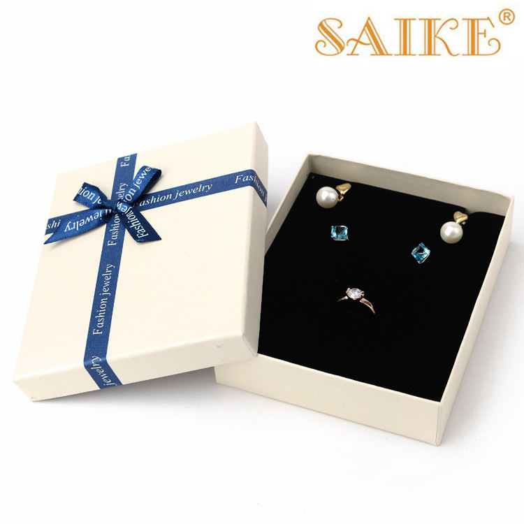 现货批发项链首饰盒吊坠盒包装盒蝴蝶结纸盒批发纸盒厂家