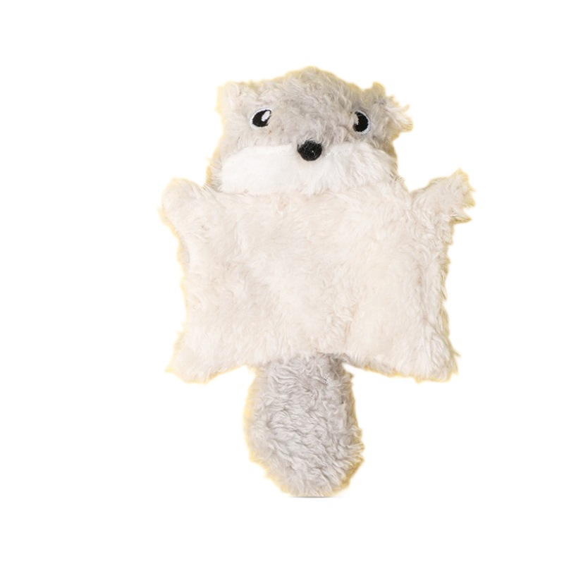 Juguetes para gatos, lindos ardillas voladoras de peluche, auto-aburridas, con papel de sonido, juguetes para gatos, juguetes para gatos