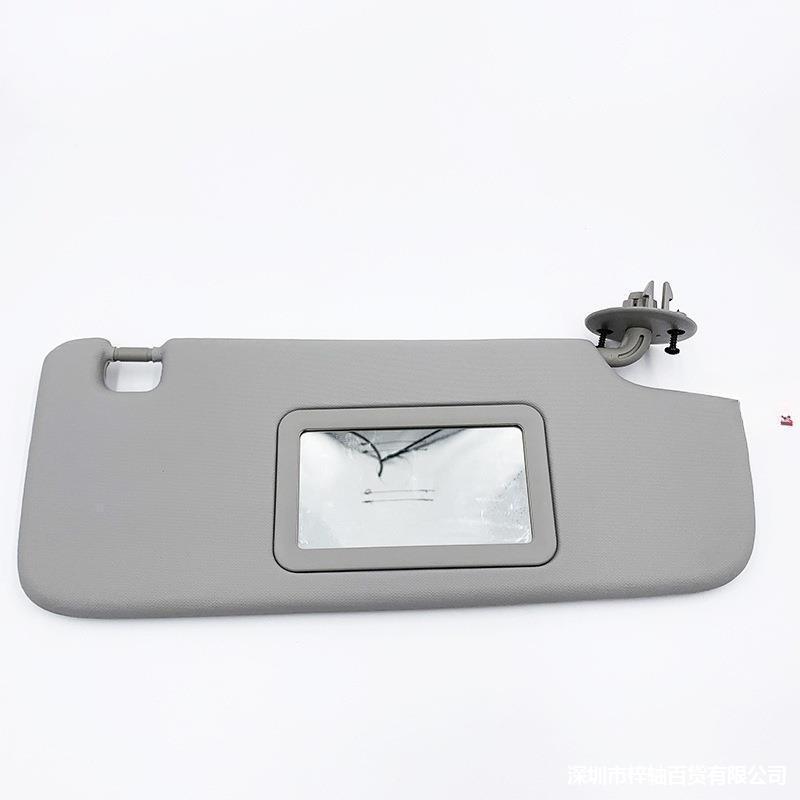 태양 바이저 앞 유리 태양 바이저 왼쪽 및 오른쪽 태양 바이저 세면대 거울 거울이있는 후면