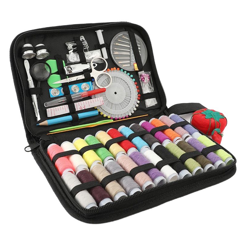 Fábrica al por mayor kit de costura multifuncional caja de costura Amazon kit de costura traje de costura para el hogar