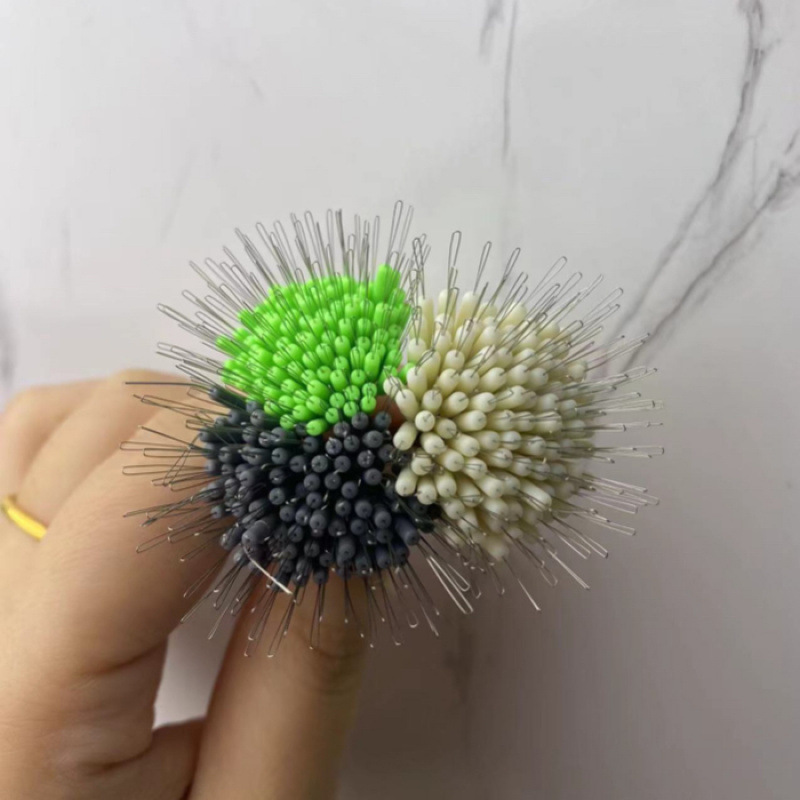 100 Pieces of Bean-Shaped Fishing Beads + Competitive Ultra-Tight Space Beans in Bulk