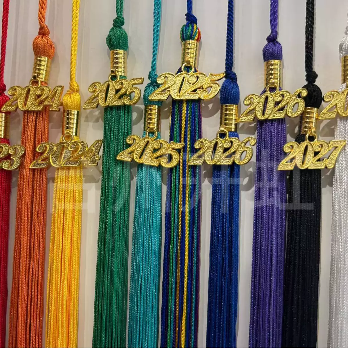 海量现货源头工厂直销涤纶毕业流苏年印吊穗