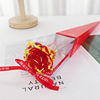 Colorful Simulation 24K Gold Foil Rose Gift Box Single Tanabata Valentine's Day Gift Creative Birthday Manufacturer Cross -border