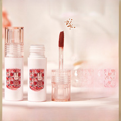 MINSHZEE秘密花園唇泥絲絨霧面口紅不易沾杯啞光柔霧唇釉顯白學生