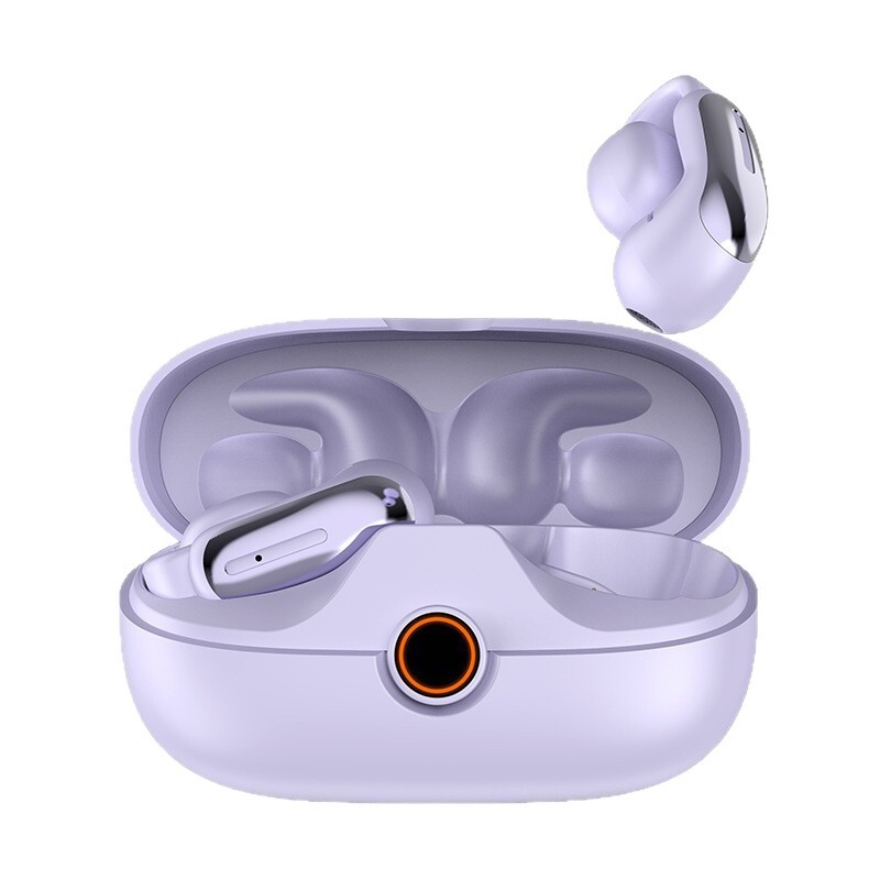2025年新作 Bluetoothヘッドセット イヤークリップ式 ノイズリダクション 音漏れなし 長時間装着 痛みなし インイヤー スポーツ Bluetoothヘッドセット|undefined