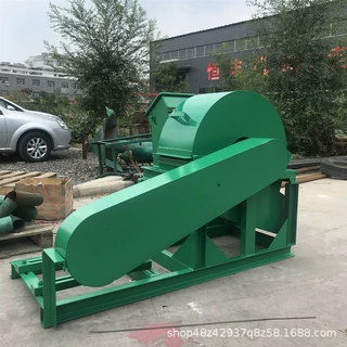 柴油机木材粉碎机压缩版木板门窗粉碎机一机多用造纸厂纸浆粉碎机
