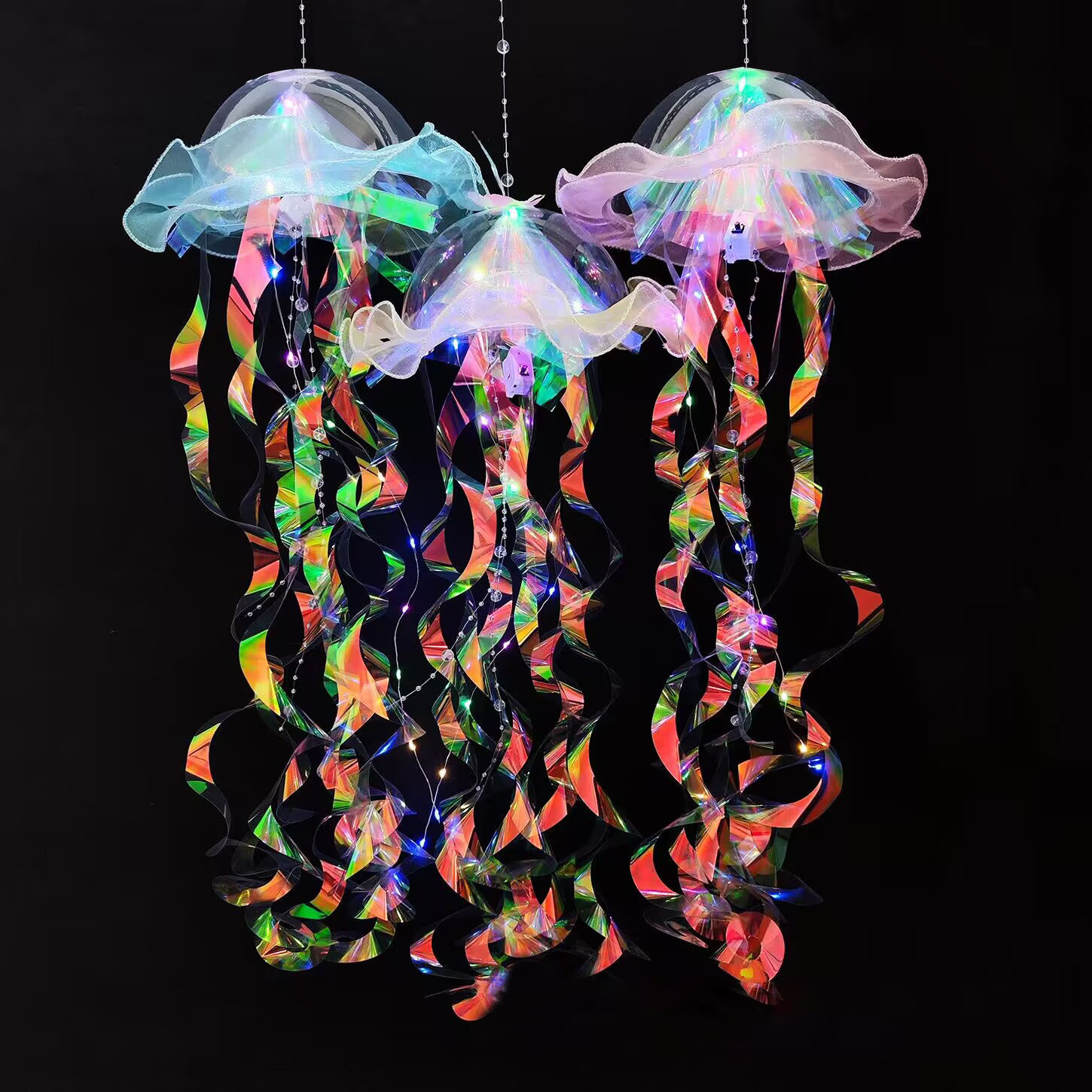 [슈퍼 플래시 슈퍼 아름다운] 크리스탈 히드라 조명 혼합 컬러 조명