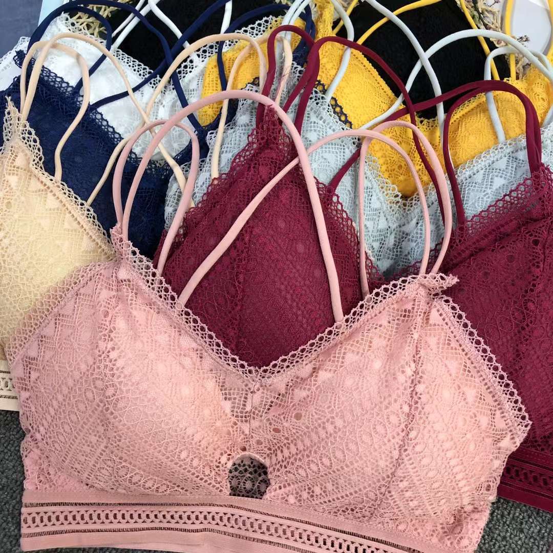 Nueva Seamless alta elástico Sling belleza de las mujeres chaleco inalámbrico yoga sujetador ropa interior deportiva al por mayor