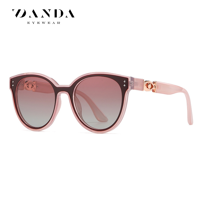 TR7564 en stock nuevas gafas de sol polarizadas de las mujeres moda CAT EYE Sun sunglasses gafas de sol de protección solar al por mayor