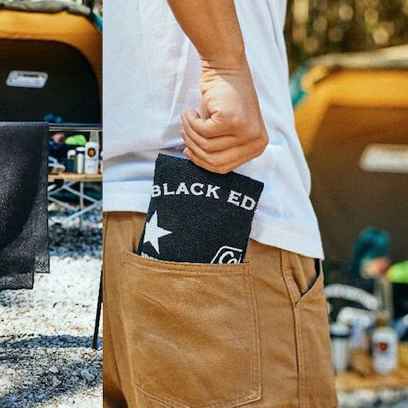 Japanese Magazine Appendix Joint Multifunctional Outdoor Hand Towel Camping Rectangular Large Size Tablecloth Oversized Handkerchief