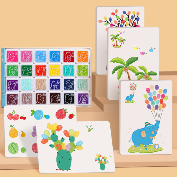 Children's ink pad for early age