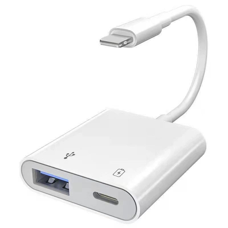Применение кросс-границы Apple OTG поворотная проводка USB-переносной один в одном ключ камеры iPhoneX iPad OTG