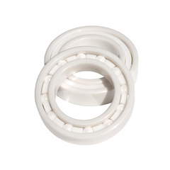 氧化鋯ZrO2全陶瓷軸承608 6000耐高溫耐腐蝕高精度食品密封自潤滑