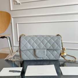 金球包小香风CF口盖包方胖子翻盖包迷你菱格链条包单肩斜挎女包