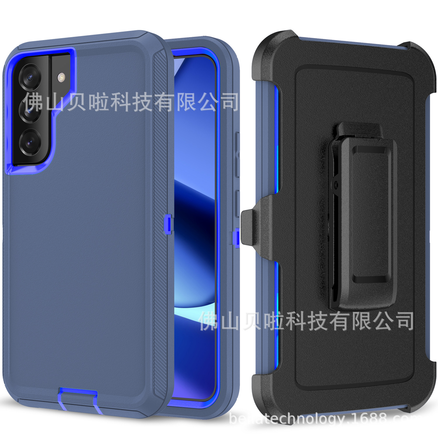 Suitable for Samsung SamsungS23Ultra phone case factory direct neutral robot with clip S22