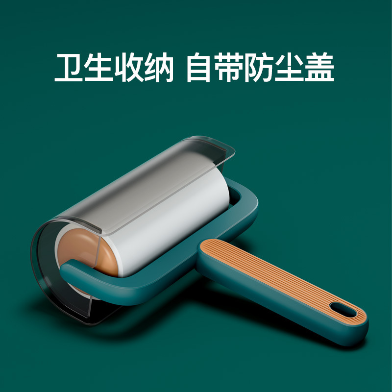 Roller adhesivo de cabello desgarrable cepillo de ropa de cama reemplazo de papel enrollado adhesivo de cabello magia de eliminación de cabello rodillo de tambor de cabello