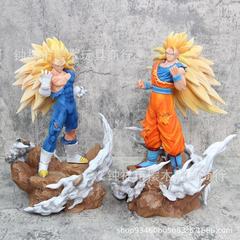ドラゴンボールkylin麒麟シリーズ超三悟空貝吉塔フィギュア置物プレゼント