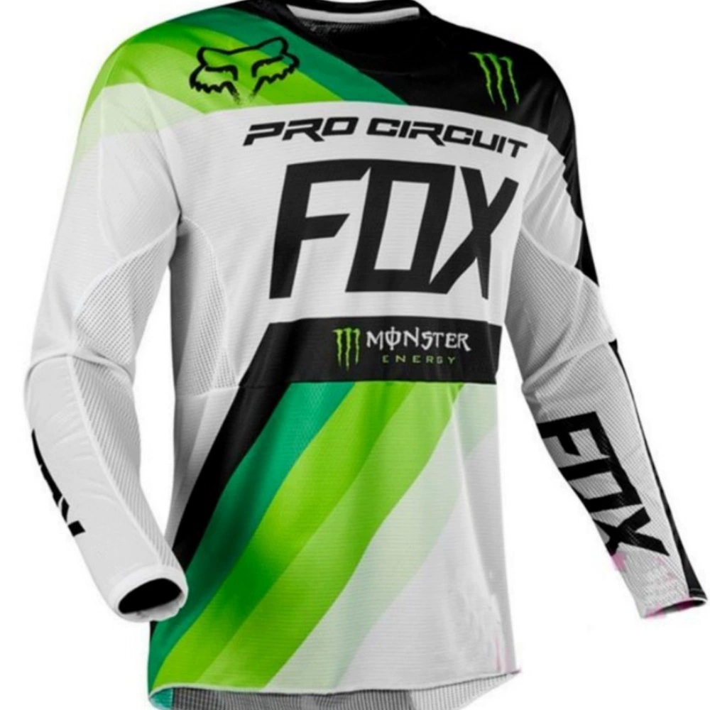 Спортивная быстрая влагопоглощающая длинный рукав с круглым воротом, горная внедорожная майка, гоночный автомобиль