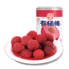 雲南特產夏季新鮮即食水果罐頭冷飲德和有楊梅罐頭400g罐整箱批發