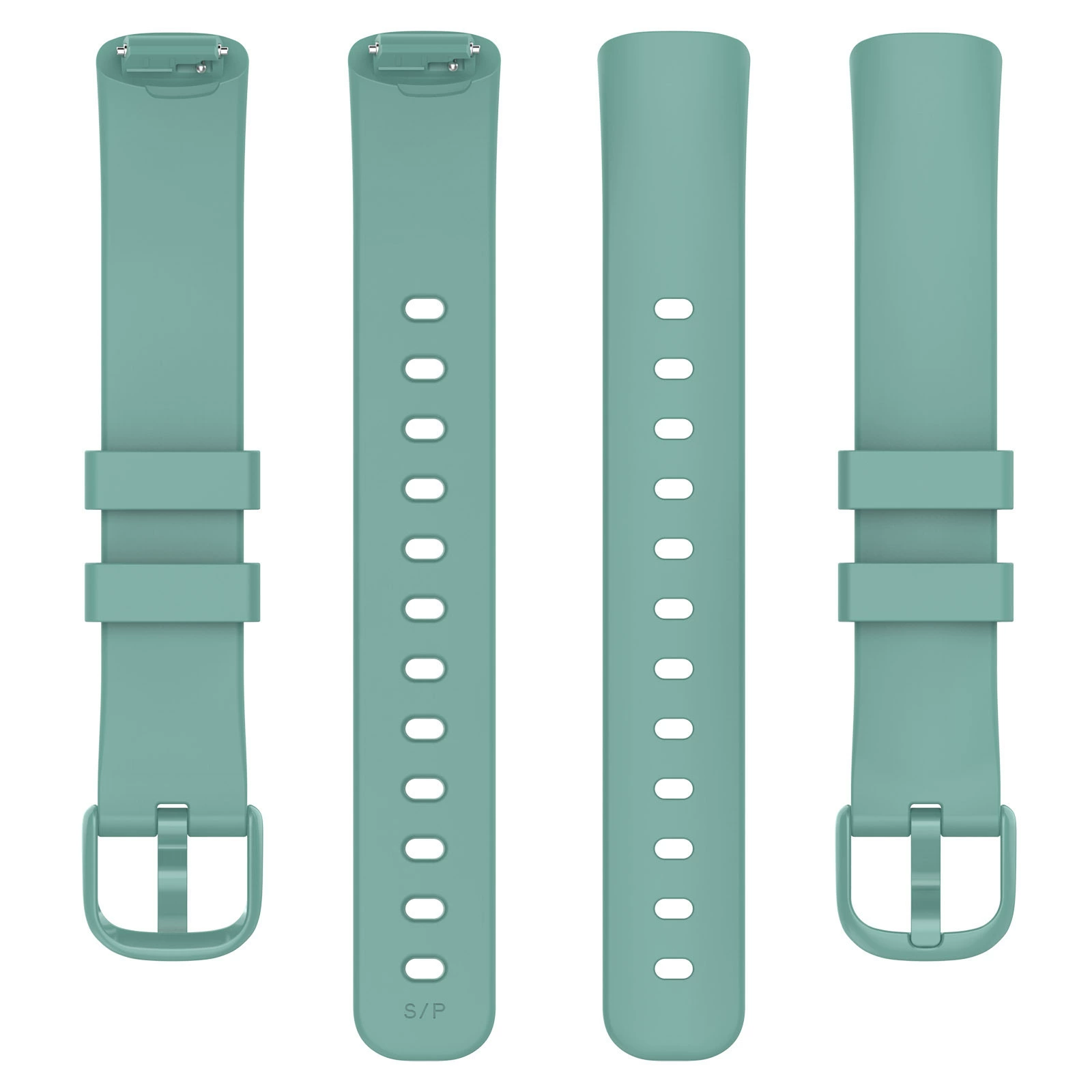 Совместимо с ремешком Fitbit Inspire 3 из TPE, кольцо пряжки в той же цветовой гамме, ремешок