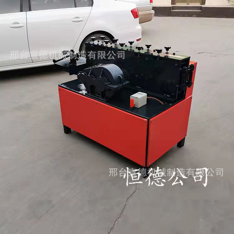 大棚钢管调直机22/25/32弯曲钢管直管机脚手架钢管拉直机