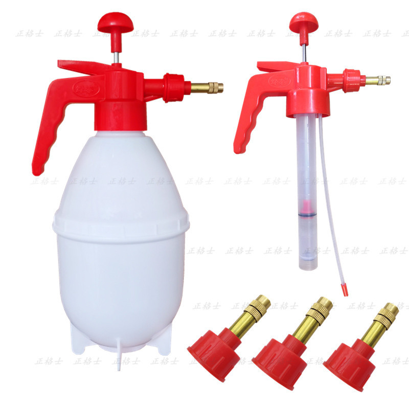 Accesorios de botella de pulverización boquilla de pulverización artículos de jardinería piezas de boquilla de pulverización de alta presión atomizador de riego de flores botella de pulverización de jardín