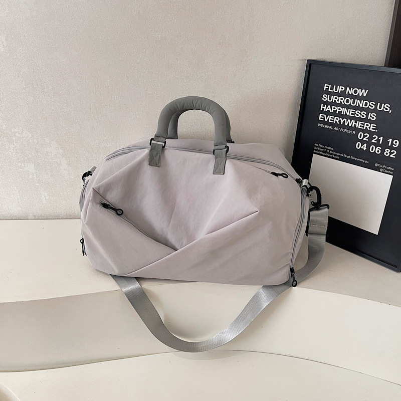 Large-Capacity Travel Bag, Lightweight Bag for Short Trips, Women's Portable Dry and Wet Separation Sports and Fitness Short-Distance Luggage Bag Large-Capacity Travel Bag, Lightweight Bag for Short Trips, Women's Portable Dry and Wet Separation Sports and Fitness Short-Distance Luggage Bag