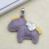 Not oily purple horse + silver tweet