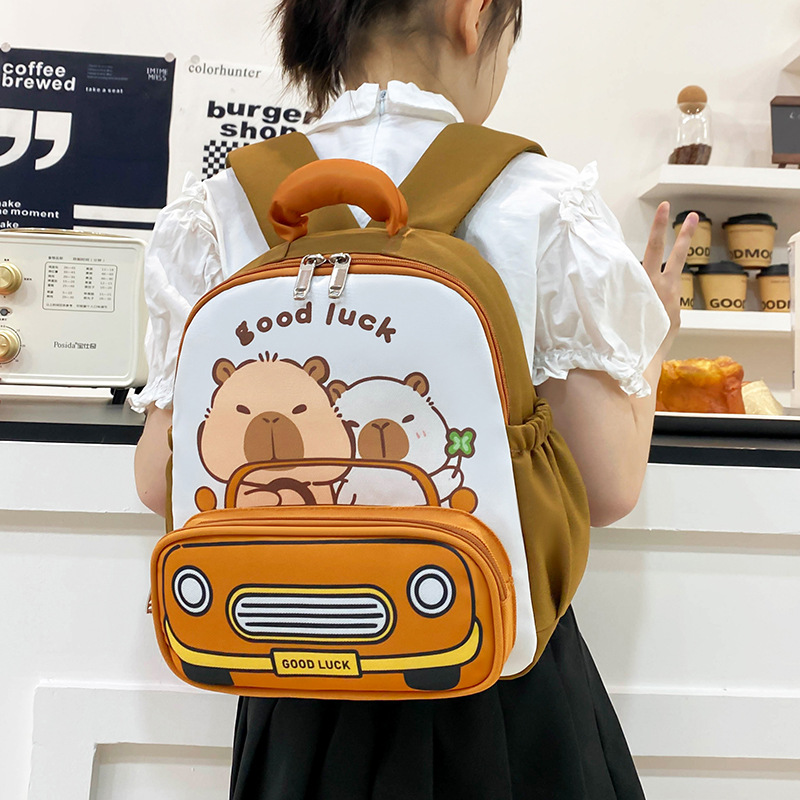 Nuevo bolso transfronterizo para niños 2025 kindergarten dibujos animados mochila escolar ocio al aire libre mochila para niñas mochila para niños