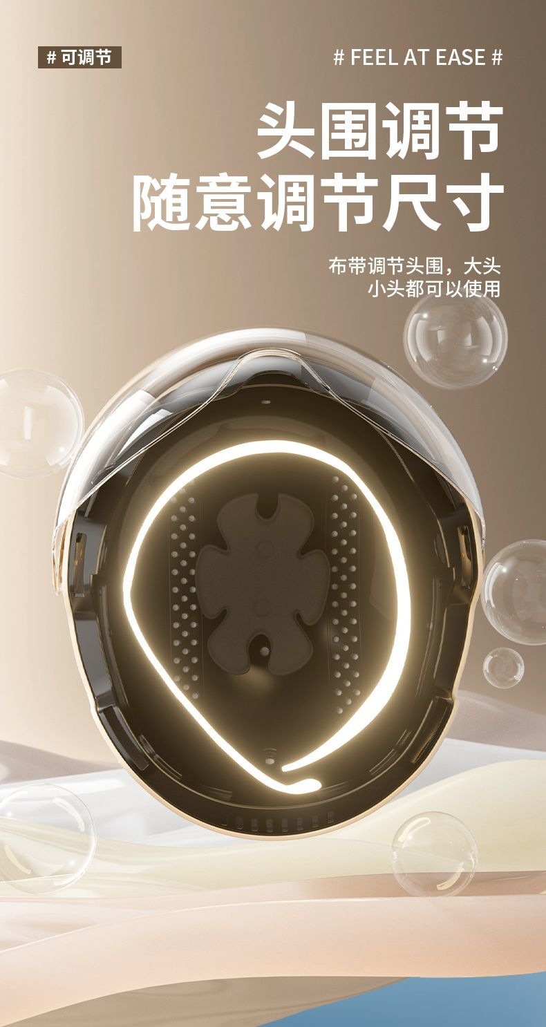 New national standard 3C certified electric vehicle helmet for men and women, summer sun protection, suitable for all seasons, adjustable riding safety helmet