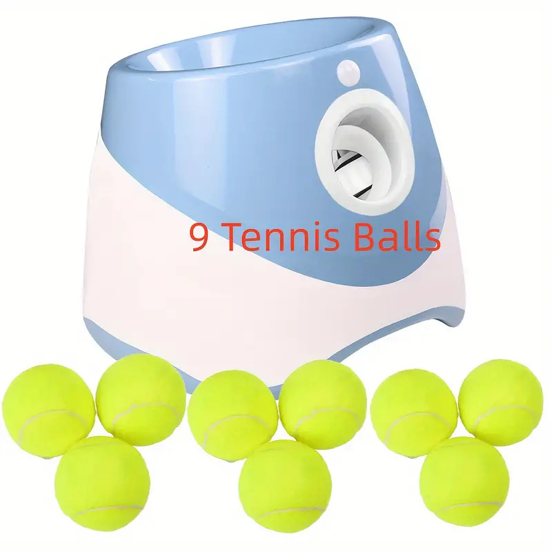 Amazon Pet Perro Tenis Lanzador automático lanzador de juguetes al aire libre lanzador de bolas nuevos fabricantes de fuentes