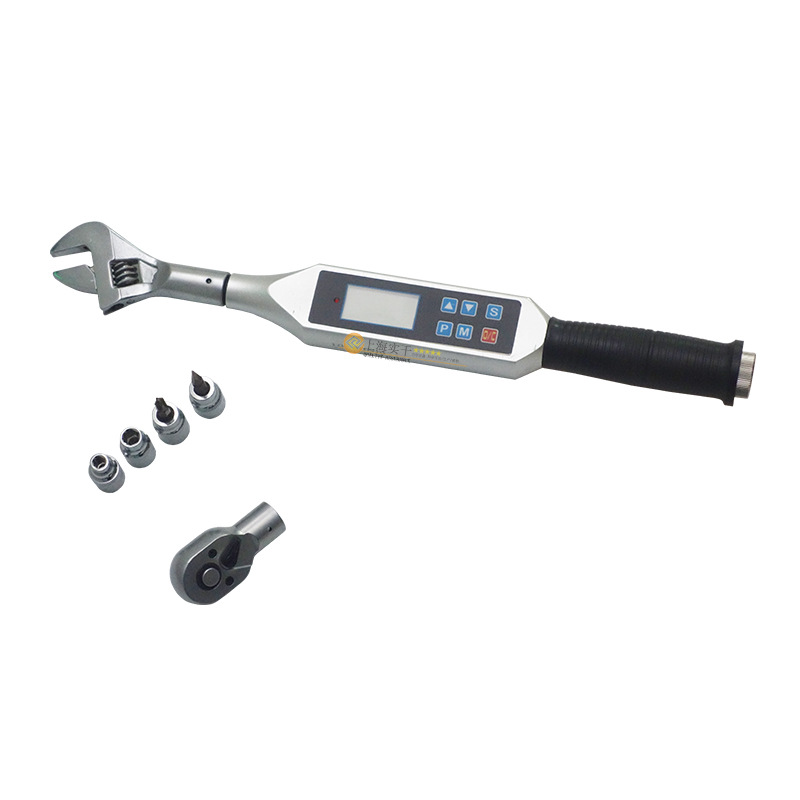 300NM扭力扳手 拆卸螺丝数字式扭矩扳手 手动扭力矩扳手可换头部