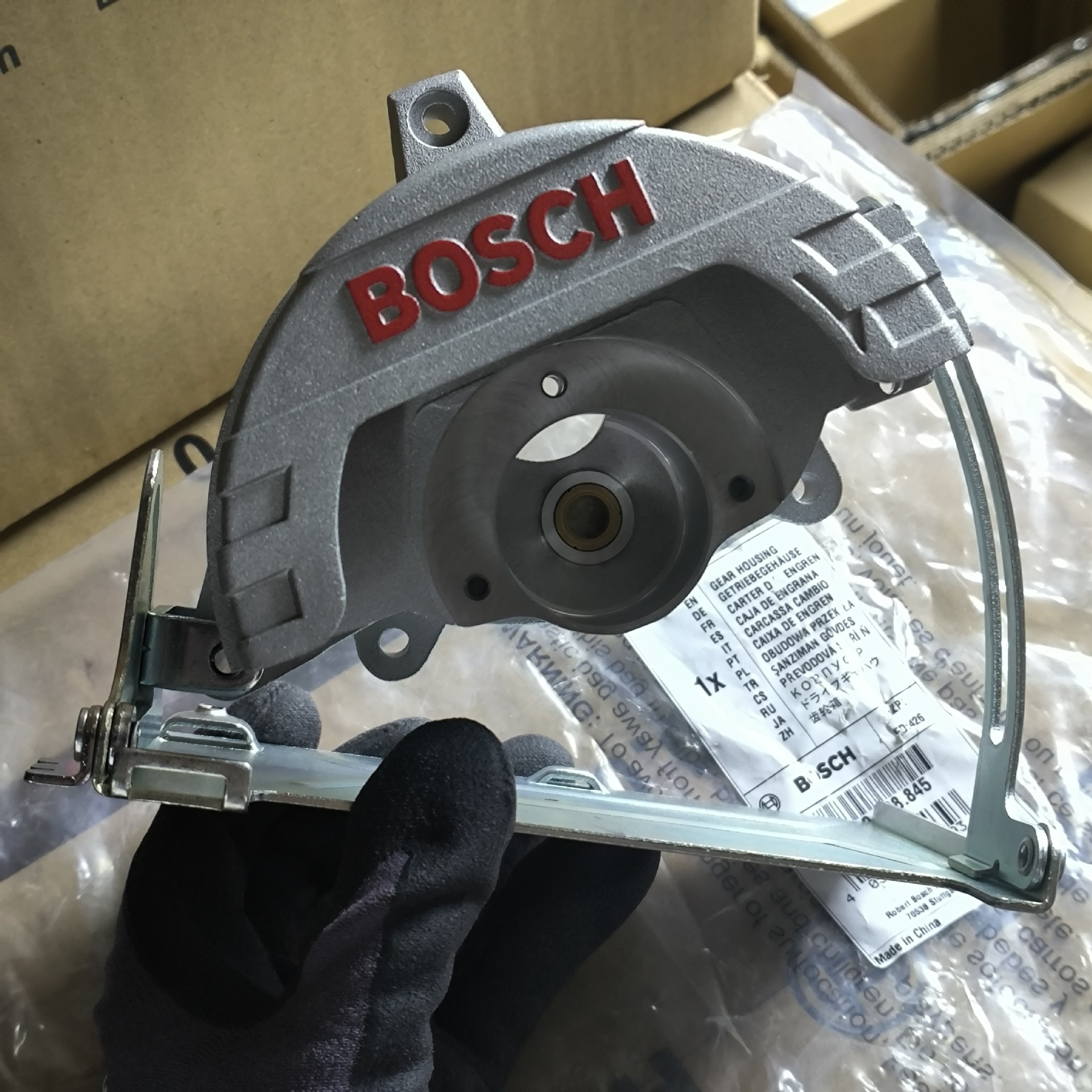 博世大理石锯GDM13-34原装配件齿轮箱