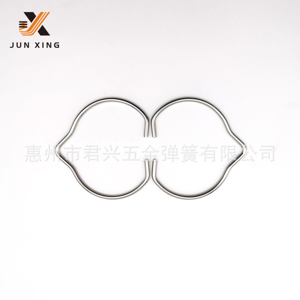 工艺灯笼手提钩挂钩 3.0弹簧钢  铁线弹簧 风灯手环钢线挂钩