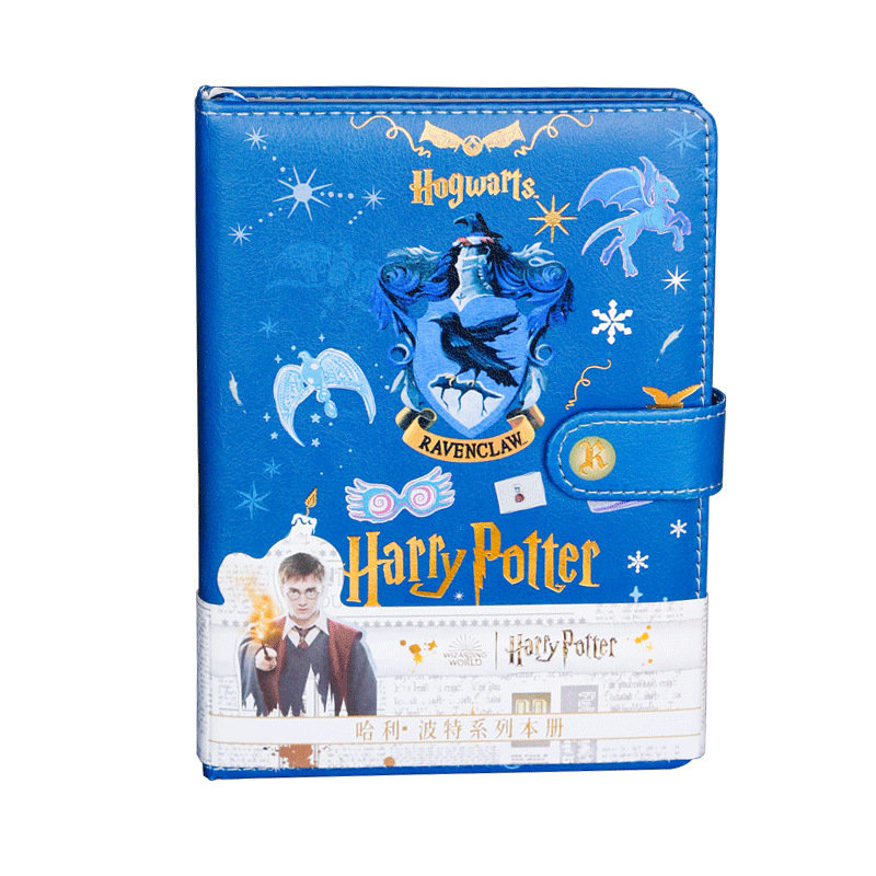 Harry Potter libro de diario HarryPotter periférico superficie dura hebilla magnética Europea retro cuaderno diario Navidad