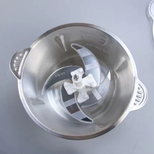 Cute little yellow duck smart electric meat grinder cooking machine household multi-blade food-grade stainless steel meat grinder