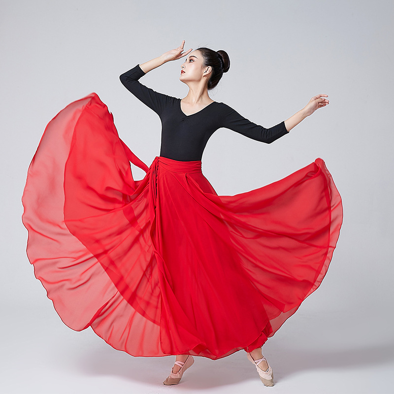 Classical dance service female elegant 720 degrees one -piece lace…