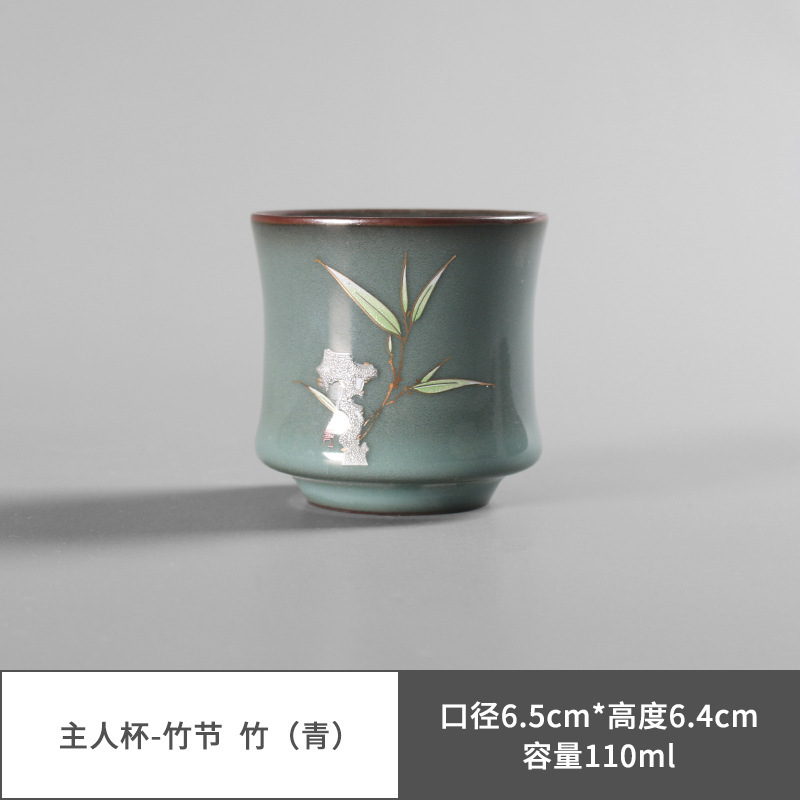 Horno oficial juego de té de Kung Fu caja de regalo traje tetera Tazón de tapa taza de té empresa de negocios Reunión Anual apertura regalo logotipo personalizado