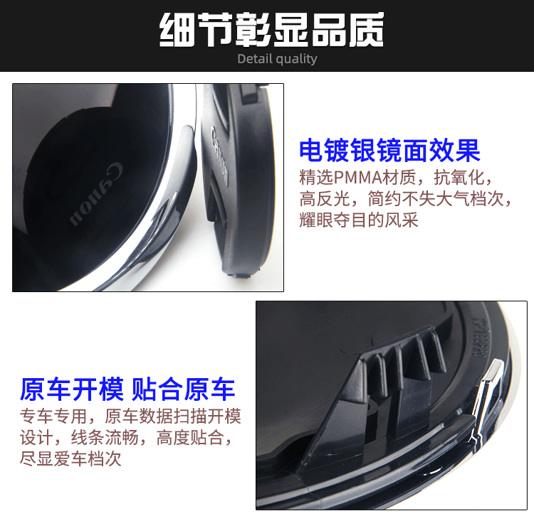 Suitable for Mercedes-Benz front logo new C- class E-class GLEGLSGLACLAML GLC modified China net crystal car logo
