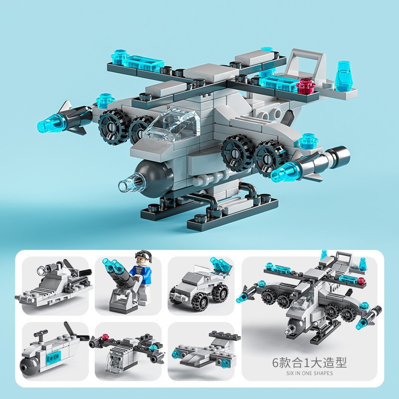 Acorazado marítimo transfronterizo compatible con bloques de construcción de Lego Crucero del Mar Rojo montado militar niños juguetes en bolsas al por mayor