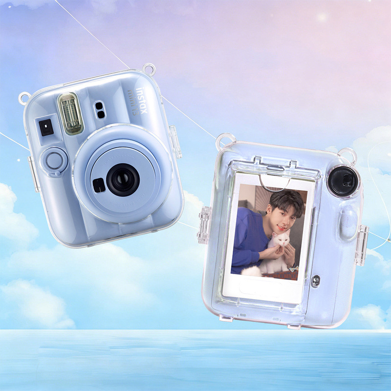 In-stock Fuji Instax Mini 13 transparent photo case crystal protective camera cover In-stock Fuji Instax Mini 13 transparent photo case crystal protective camera cover