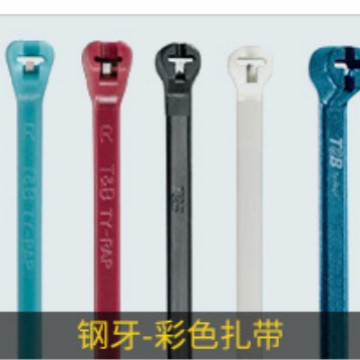 ABB通贝扎带 TY23M-0 黑色耐高温扎带 聚酰胺束线带 电缆束带