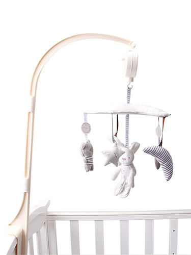Nordic music bed bell rotating rattle bedside newborn baby hanging toy on the bed overhead hanging hanging bell
