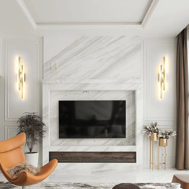 Moderna lámpara de pared de cabecera minimalista sala de estar TV fondo pared pasillo pasillo sofá lámpara de pared simple estilo nórdico