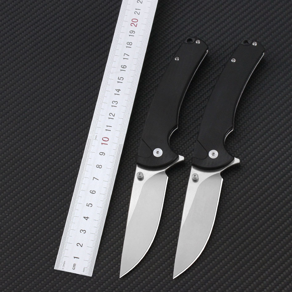 阳江户外刀 G10露营生存战术刀D2高硬度 折叠刀