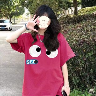 100%������ʽ�͹ų��ƶ���T��Ů����oversize�ļ��¿����������