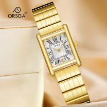 ORSGA方形罗马女士手表时尚手链镯厂家直播跨境休闲商务石英腕表